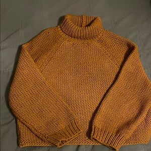 Cozy Mustard Sweater